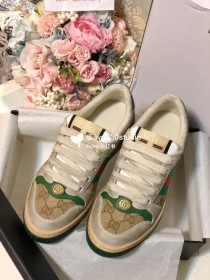 gucci绿花卉鞋?gucci老花绿鞋!