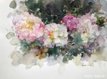 水彩花卉宋画?水彩花卉宋画图片!